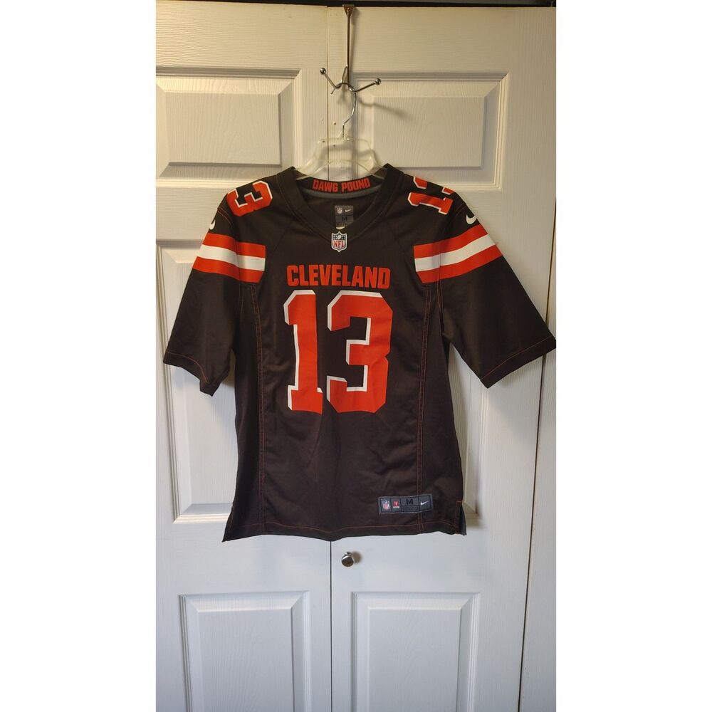 Nike Cleveland Browns Odell Beckham Jr. #13 Game Jersey Brown Men's Size Medium